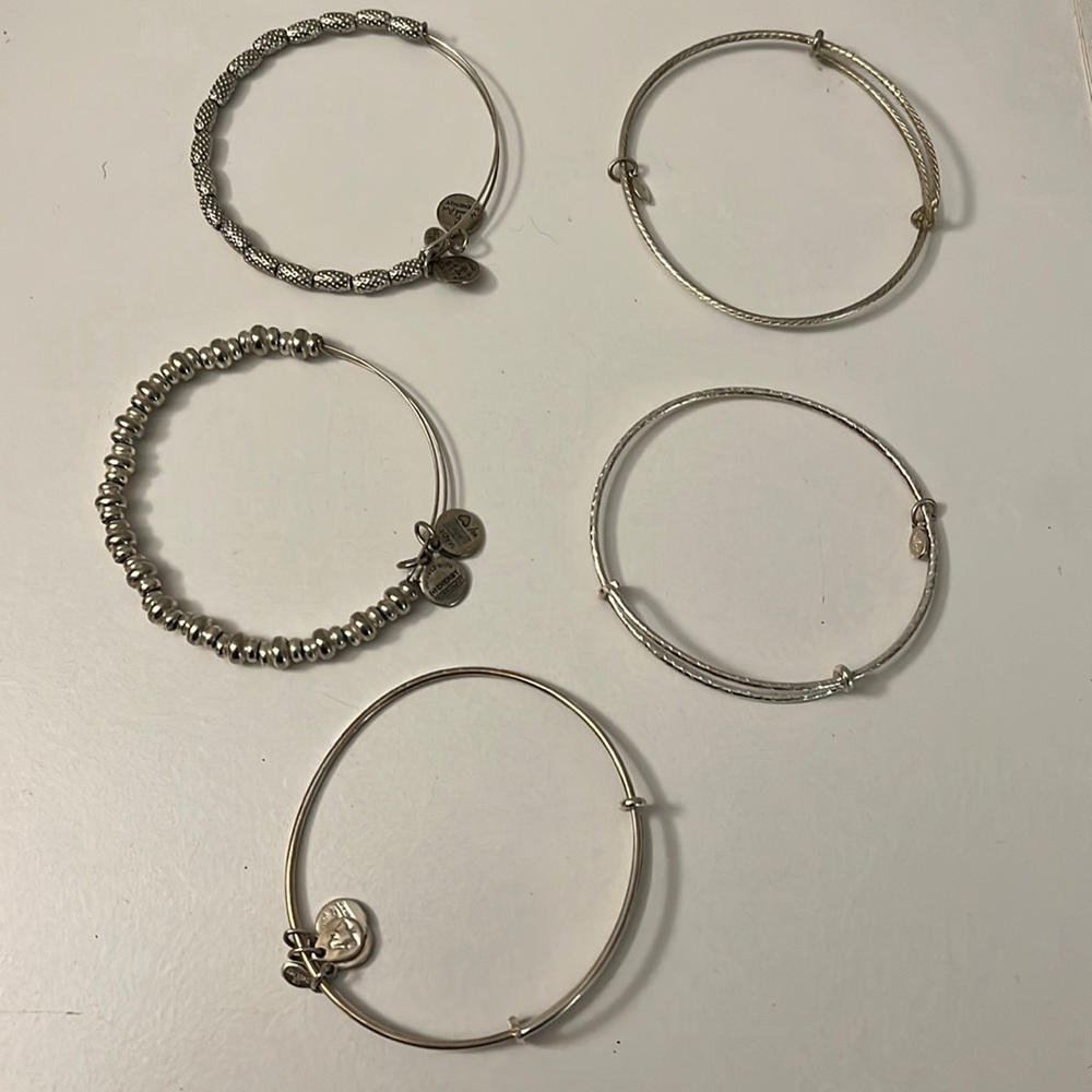 Alex and Ani bangle bracelets